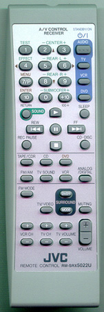 JVC RM-SRX5022U RMSRX5022U Genuine  OEM original Remote