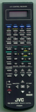 JVC RM-SRX7020J RMSRX7020J Genuine  OEM original Remote