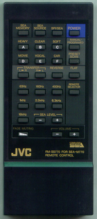 JVC RM-SS770 RMSS770 Genuine  OEM original Remote