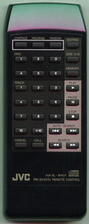 JVC RM-SX401U RMSX401U Genuine  OEM original Remote