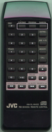 JVC RM-SX403U RMSX403U Genuine  OEM original Remote
