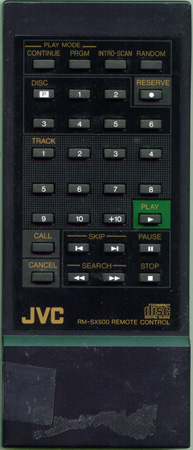 JVC RM-SX500 RMSX500 Genuine OEM original Remote