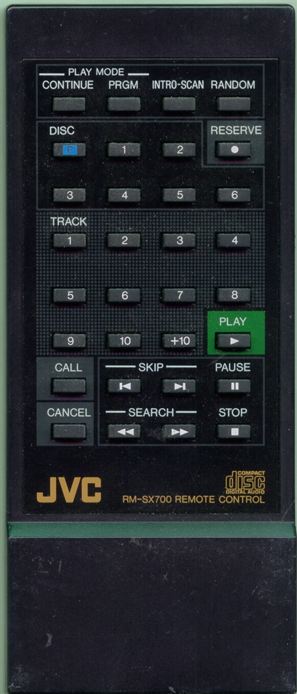 JVC RM-SX700 RMSX700 Refurbished Genuine OEM Original Remote