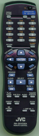 JVC RM-SXV006A Genuine OEM original Remote