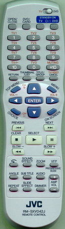 JVC RM-SXV042J RMSXV042J Genuine  OEM original Remote