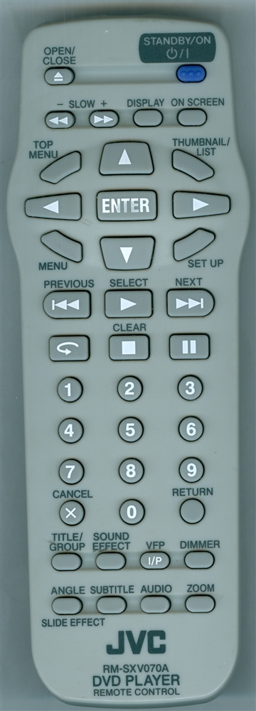 JVC RM-SXV070A Genuine OEM original Remote