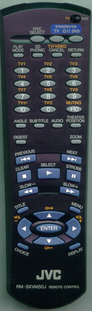 JVC RM-SXVM50J RMSXVM50J Genuine  OEM original Remote