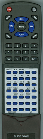JVC BI600MXKA6050 RMSMXKA6J replacement Redi Remote