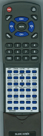 JVC BI643FSG5050 RMSFSG5J replacement Redi Remote