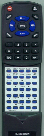JVC LG-AKB37006101 RM-STHG50J Custom Built Redi Remote