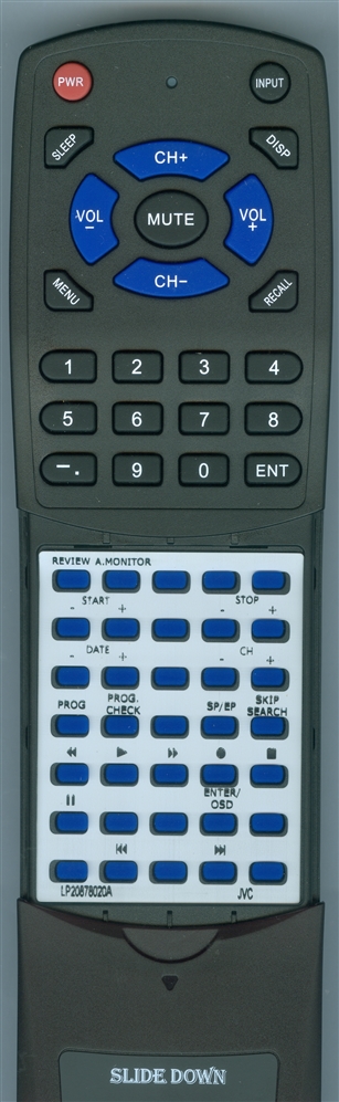 JVC LP20878-020A LP20878-020 replacement Redi Remote