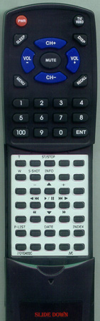 JVC LY21524-002C RMV750U replacement Redi Remote