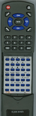JVC PQ11525X replacement Redi Remote