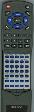 JVC PQ21206K replacement Redi Remote