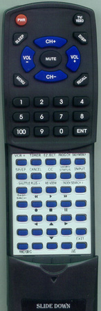 JVC RM-C139-1C RMC139 replacement Redi Remote
