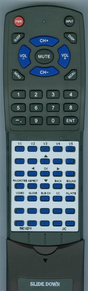 JVC RM-C1420-1H RMC1420 replacement Redi Remote