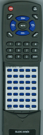 JVC RM-C241-1H RMC241 replacement Redi Remote