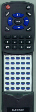JVC RM-C255-1H RMC255 replacement Redi Remote
