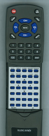JVC RM-C326-1A RMC326 replacement Redi Remote