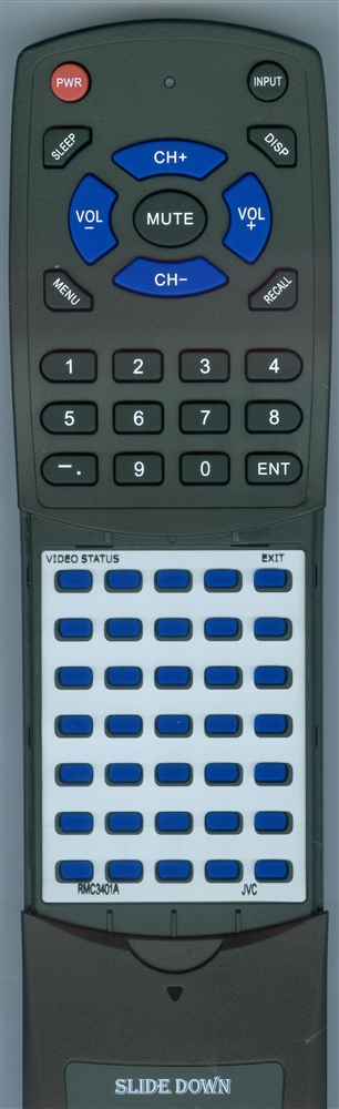 JVC RM-C340-1A RM-C340 replacement Redi Remote