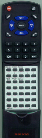 JVC RM-C401-KD RMC401 replacement Redi Remote