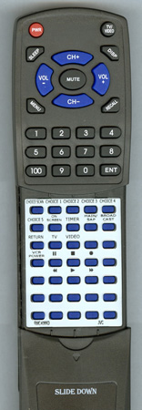 JVC RM-C406-KD RMC406 replacement Redi Remote
