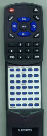 JVC RM-C410-KD-T RMC410 replacement Redi Remote