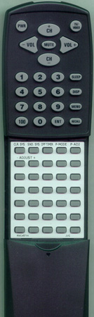 JVC RM-C457-1H RMC457 replacement Redi Remote