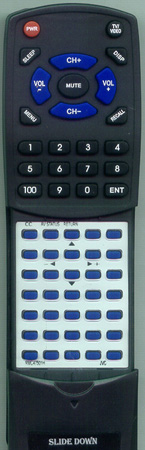 JVC RM-C475-01-H RMC475 replacement Redi Remote