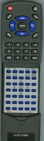 JVC RM-C579-2 RMC579 replacement Redi Remote