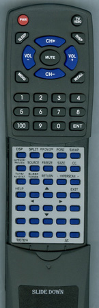 JVC RM-C730-1A RMC730 replacement Redi Remote