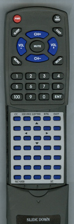 JVC RM-C740(A)-SA RMC740(A) replacement Redi Remote