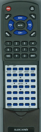 JVC RM-MH2K replacement Redi Remote