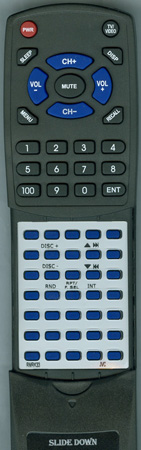 JVC RM-RK33 RMRK33 replacement Redi Remote