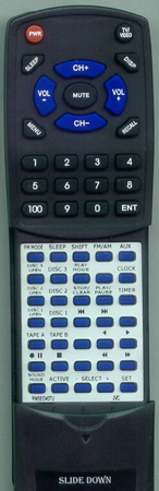 JVC RM-SED40TU RMSED40TU replacement Redi Remote