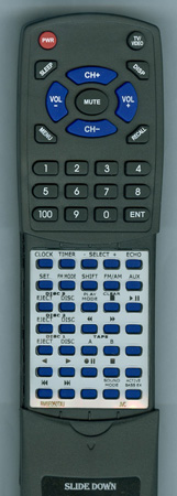 JVC RM-SED50TXU Custom Built Redi Remote