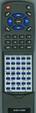 JVC RM-SES200U RMSES200U replacement Redi Remote