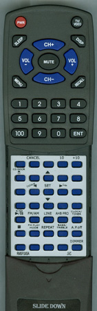 JVC RM-SFSX5A RMSFSX5A replacement Redi Remote