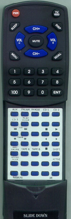 JVC RM-SMXJ10-J- RMSMXJ10J replacement Redi Remote