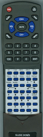 JVC RM-SR301U RMSR301U replacement Redi Remote