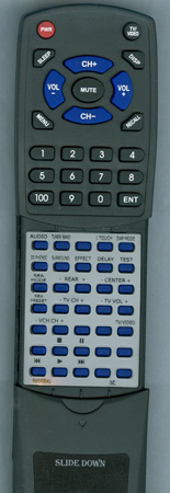 JVC RM-SR554XU RMSR554XU Custom Built Redi Remote
