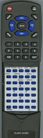 JVC RM-SR558U RMSR558U replacement Redi Remote