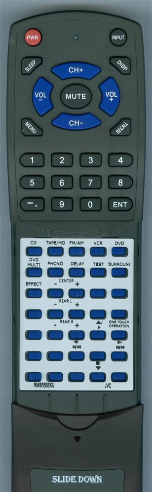 JVC RM-SR558XU RMSR558XU replacement Redi Remote