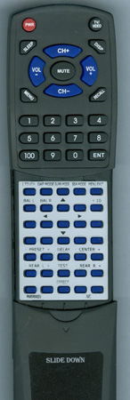 JVC RM-SR992U RM-SR992U replacement Redi Remote