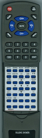 JVC RM-SRDN1R RMSRDN1R replacement Redi Remote
