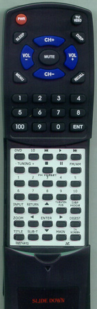JVC RM-STHA10J RMSTHA10J replacement Redi Remote