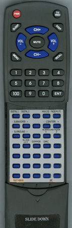 JVC RM-STHBA1A RMSTHBA1A replacement Redi Remote