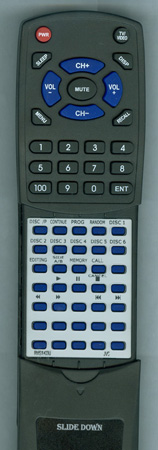 JVC RM-SX403U RMSX403U replacement Redi Remote