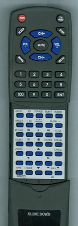JVC RM-SXV525J RMSXV525J replacement Redi Remote