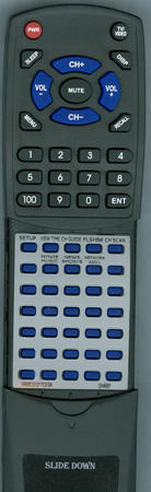 JVC RRMCG1127CESA G1127CESA replacement Redi Remote